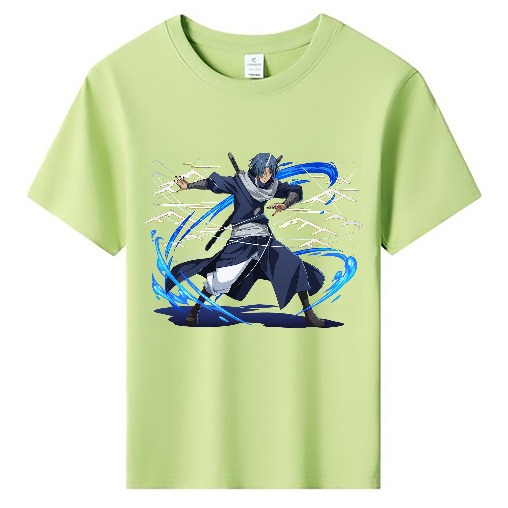 （画像用） 転スラ Regarding Reincarnated to Slime 綿100％キッズTシャツ（フロントプリント）
